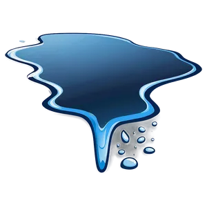 Simple Water Puddle Png 06132024 PNG Image