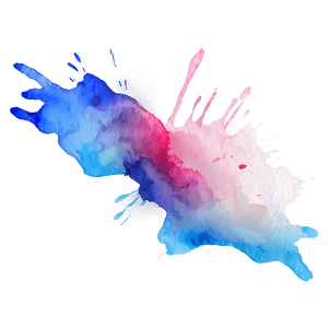 Simple Watercolor Splash PNG 06232024 PNG image with transparent background