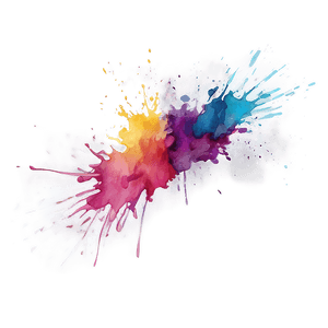 Simple Watercolor Splash PNG fbj PNG image with transparent background