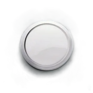 Simple White Button Graphic Png Ebh2 PNG Image