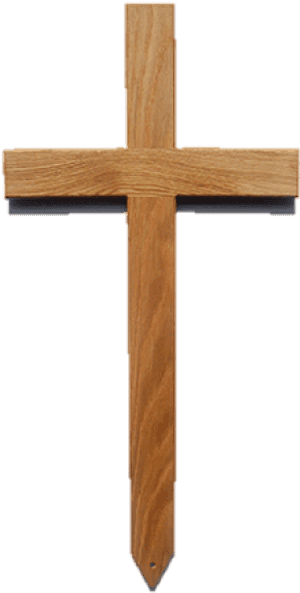 Wooden Cross Png Download - Grave PNG image with transparent background