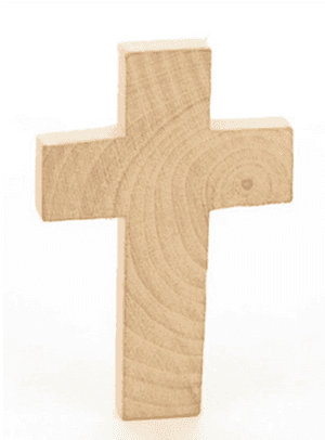 Wooden Cross 01 PNG image with transparent background