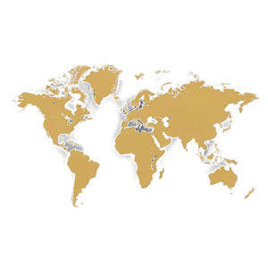 Simple World Map Outline PNG ggj41 PNG image with transparent background
