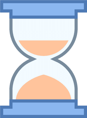 Free Download At Icons8 - Hourglass Png Icon Empty, Transparent Png PNG with transparent background
