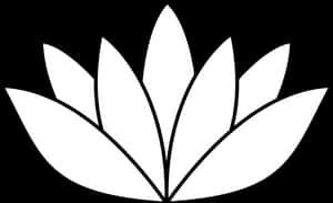 Lotus Flower Png Black And White - Lotus Flower Clipart, Transparent Png PNG image with transparent background