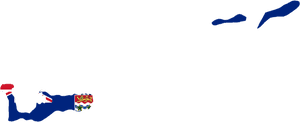 Simplified Mapof Fiji Islands PNG image with transparent background