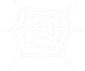 Simplified Spider Web Graphic PNG Image