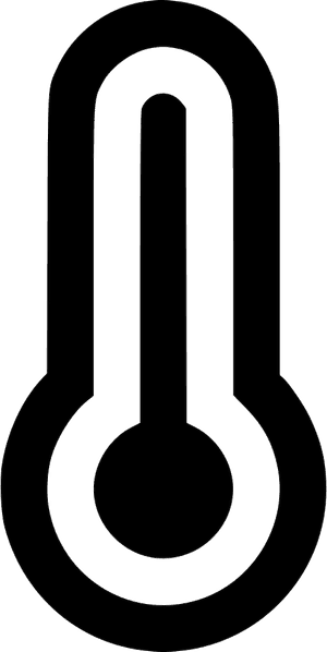 Temperature Thermometer Hot - Circle, HD Png Download PNG image with transparent background
