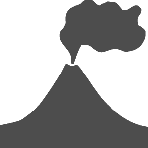 Clip Art Etna Logo - Volcano Symbol Clipart Black And White, HD Png Download PNG image with transparent background