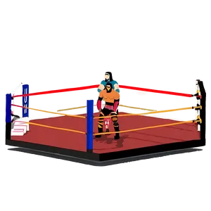 Simplified Wrestling Ring Diagram Png Ydf PNG Image