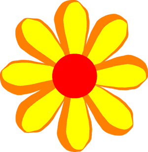 Flower Cartoon Pink Svg Clip Arts - Cartoon Flower Drawing Png, Transparent Png PNG image with transparent background