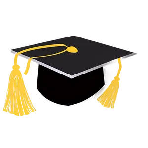 Simplistic Graduation Cap Clipart Xyl85 PNG Image