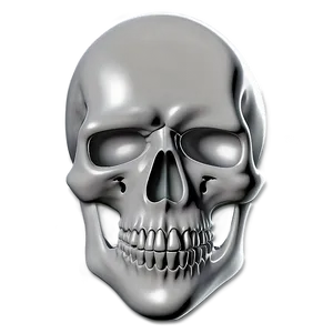 Simplistic Skull Outline Png Jyo23 PNG Image