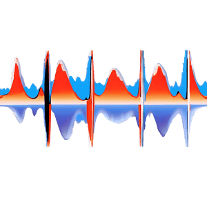 Simplistic Waveform PNG xpr79 PNG with transparent background