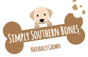 Simply Southern Bones Dog Logo PNG Image