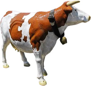 Simulated Cow Sculpture.png PNG Image