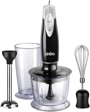 Sinbo Hand Blender Set PNG Image