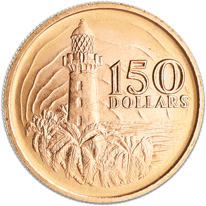Singapore 150th Anniversary Commemorative Coin - 1969 Singapore 150 Dollars, HD Png Download PNG image with transparent background