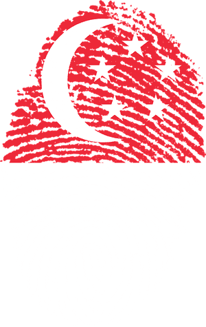 Singapore, Flag, Fingerprint, Country, Pride, Identity - Singapore Flag Fingerprint, HD Png Download PNG image with transparent background