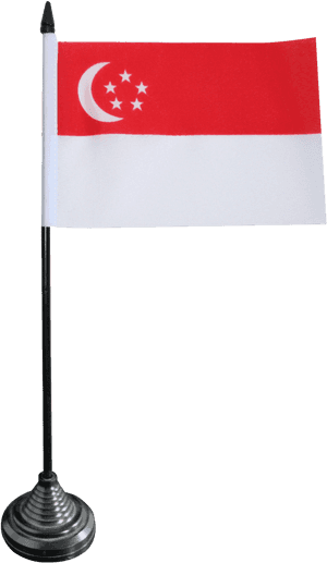 Singapore Table Flag - Flag, HD Png Download PNG image with transparent background