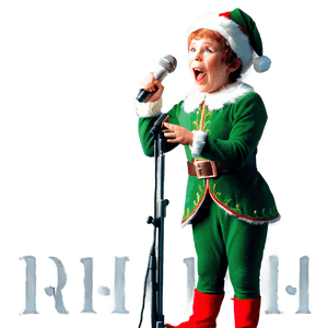 Singing Elf PNG pkk75 PNG image with transparent background