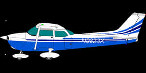 Single Engine Propeller Aircraft PNG with transparent background