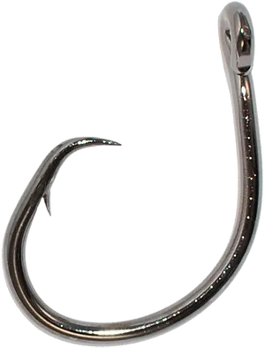 Single Fish Hook Isolated PNG Image