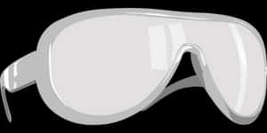 Single Lens Sunglasses Vector PNG image with transparent background