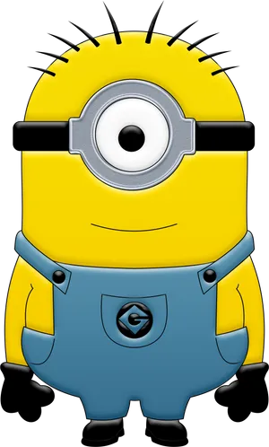 Single Minion Clipart PNG Image