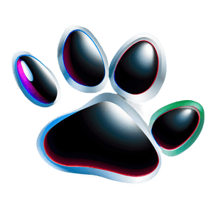 Single Paw Print PNG 05042024 PNG image with transparent background