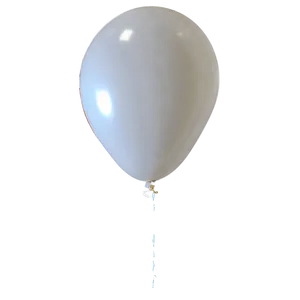 Single White Balloon Png Caa41 PNG Image