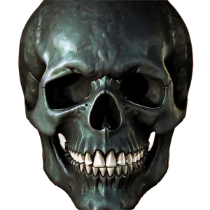 Sinister Black Skull Image Png Xci8 PNG Image