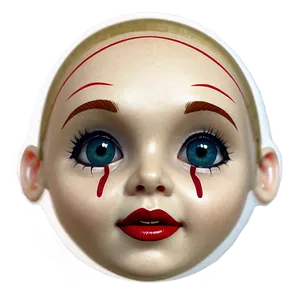 Sinister Doll Face Png 06252024 PNG Image