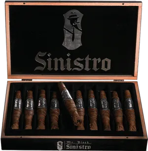 Sinistro Cigar Box Open PNG Image