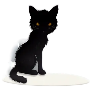 Sitting Cat Silhouette Png Teq PNG Image