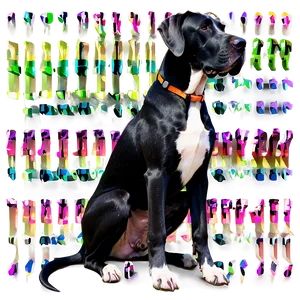 Sitting Great Dane Png Bgb98 PNG Image