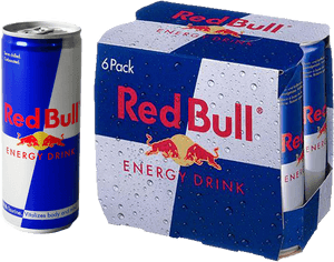 Six Pack Red Bull, HD Png Download PNG image with transparent background