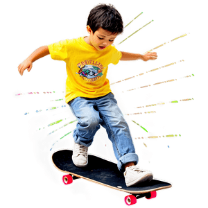 Skateboarding Boy PNG fme PNG image with transparent background