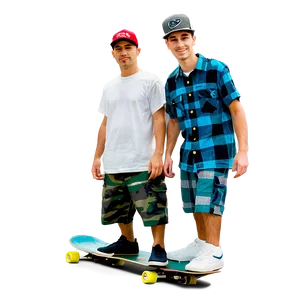 Skateboarding Crew Png 06242024 PNG Image