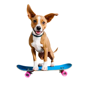 Skateboarding Dog Png Pbf7 PNG Image