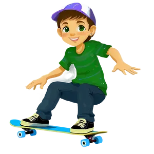 Skateboarding Kids Png Pcd57 PNG Image