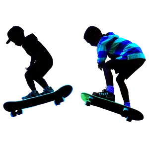 Skateboarding Silhouette Png 35 PNG Image