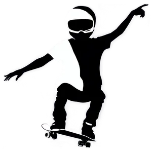 Skateboarding Silhouette Png 77 PNG Image