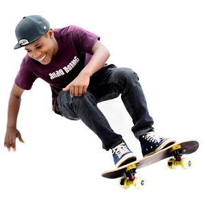 Skateboarding Team Png Kuh PNG Image