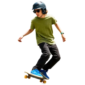 Skateboarding Teenager Png 06122024 PNG Image