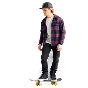 Skater Casual Png Osb15 PNG Image