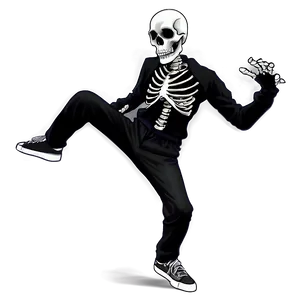 Skeleton Breakdance Png 12 PNG Image