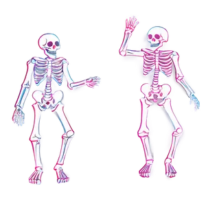 Skeleton Dancing With Candy Png 06282024 PNG Image