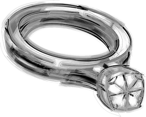 Sketch Diamond Ring Design PNG Image