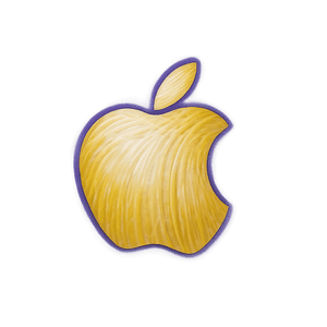 Sketch Style Apple Logo PNG 85 PNG image with transparent background